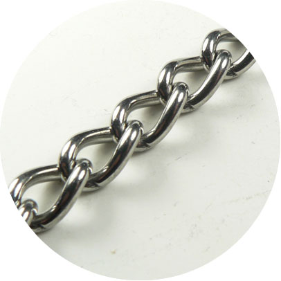 Inconel 600 Twist Link Chain