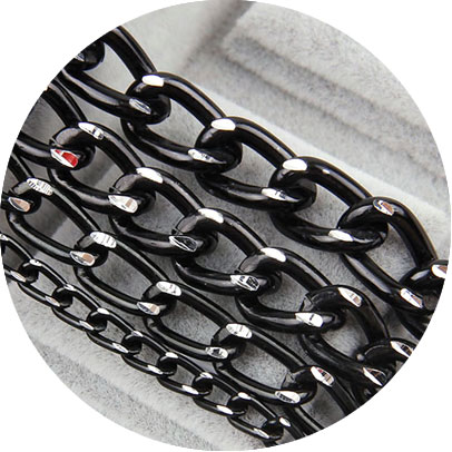 Carbon Steel AISI 1045 Twist Link Chain