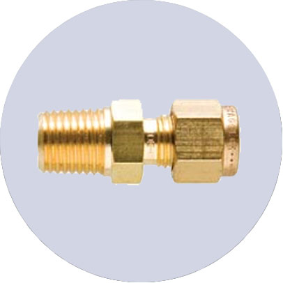 Copper Nickel 70/30 Tube to Male Fittings