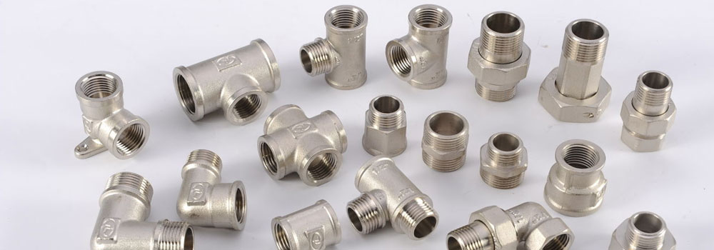 ASTM A182 Super Duplex Steel S32750 / S32760 Threaded Fittings